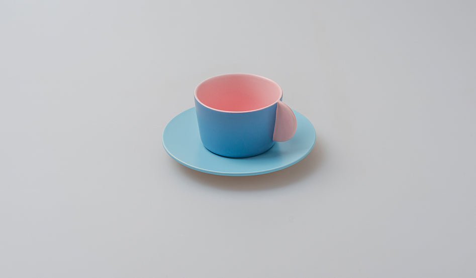 Cappuccino cup and saucer