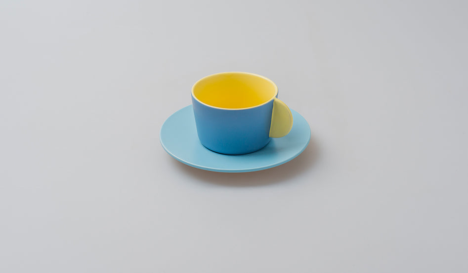 Cappuccino cup and saucer