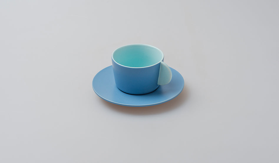 Cappuccino cup and saucer