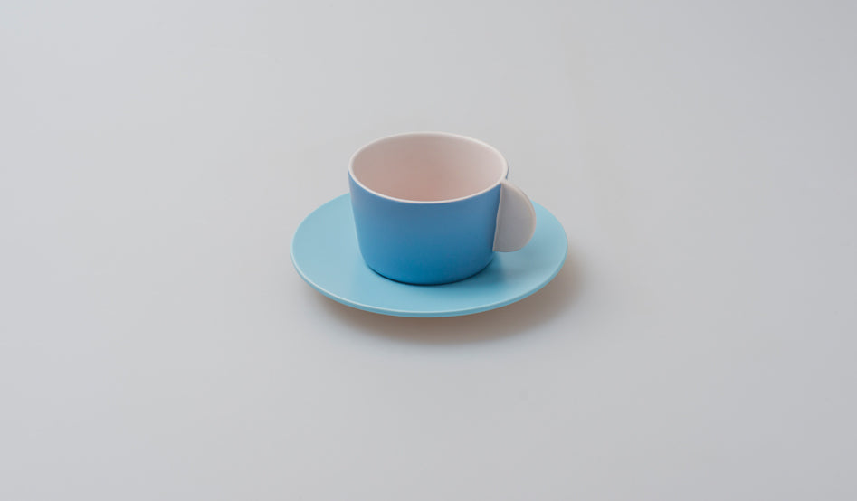 Cappuccino cup and saucer